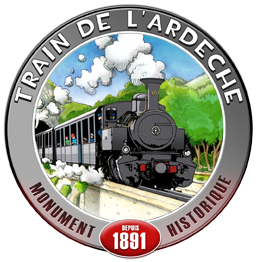 Ecusson train Ardèche
