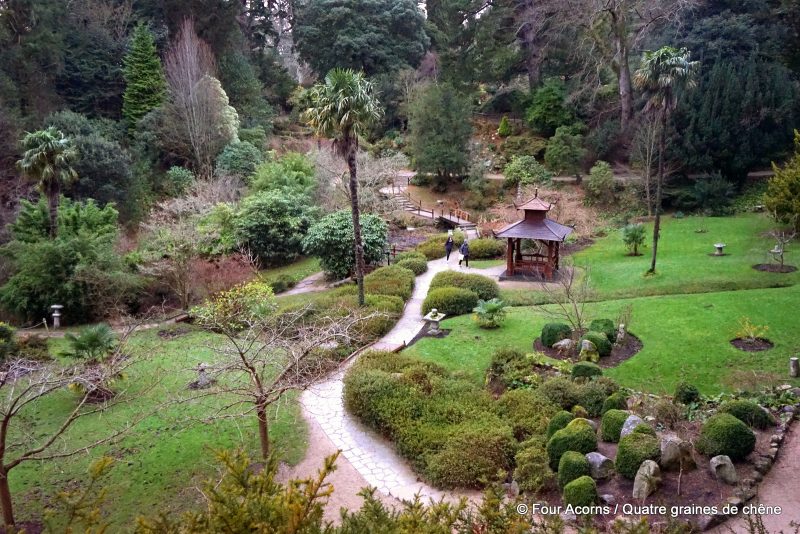 Powerscourt, Wicklow, Ireland, Irlande, Four Acorns, Japanese Garden