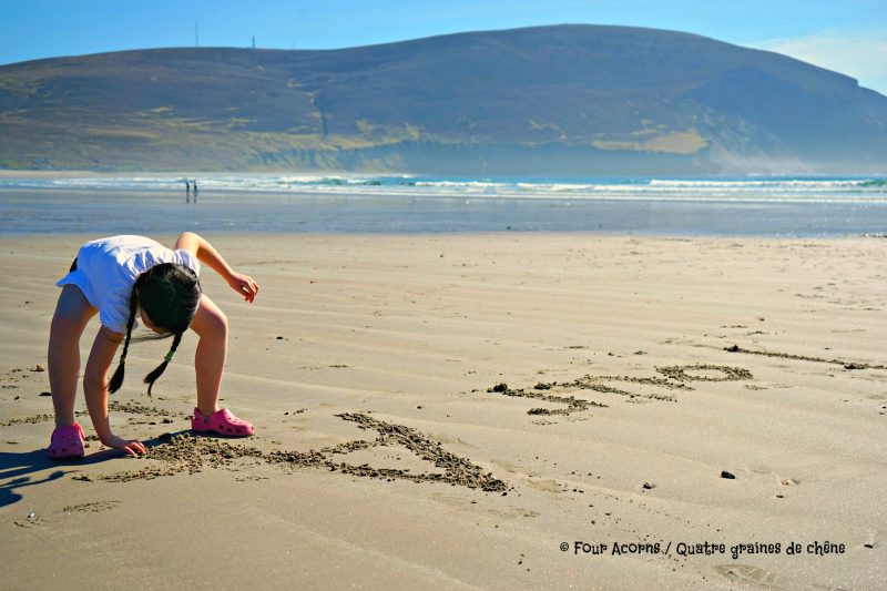 Achill, Keel, beach, ocean, Atlantic, Wild Atlantic Way, Ireland, Irlande, Atlantique, plage, océan, Four Acorns