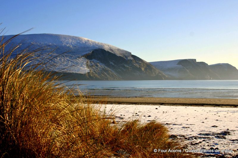 Achill, Keel, beach, snow, winter, ocean, Atlantic, Wild Atlantic Way, Ireland