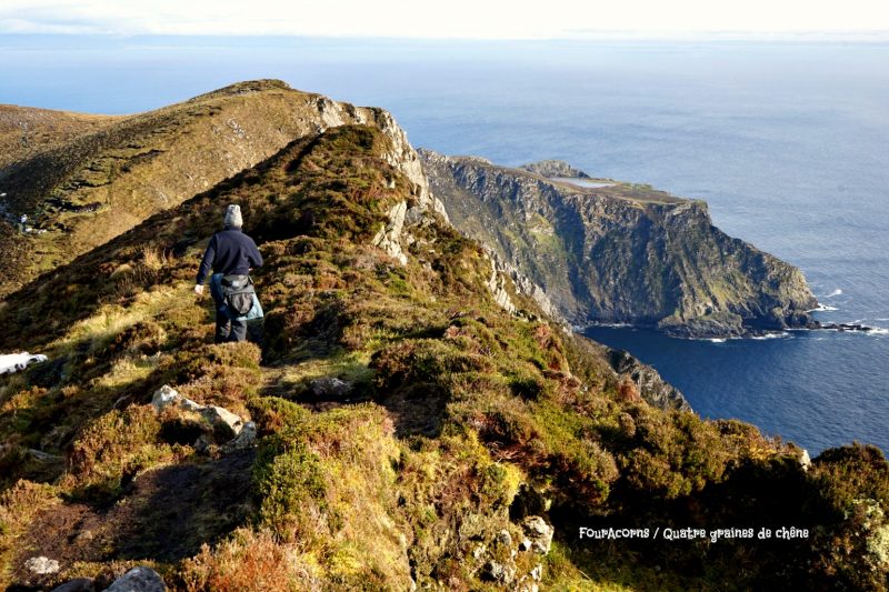 Slieve League, sea cliffs, falaises, Donegal, hiking, rando, Irlande, Ireland