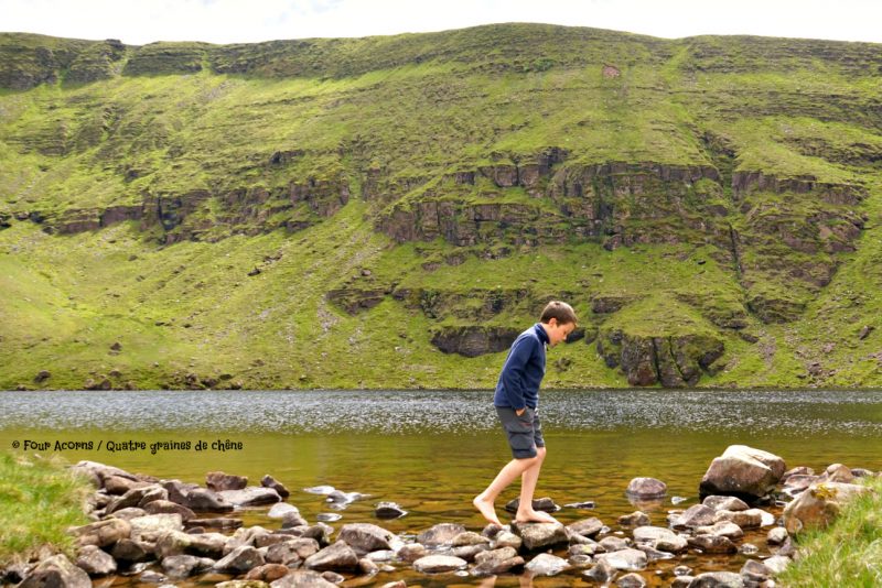 Glen of Aherlow, Tipperary, Ireland, Irlande, Galtee, Lough Curra, hiking, family, adventure, great outdoors, mountains, montagnes, plein air, randonnee, famille, lake, lac, corrie, lac glaciaire