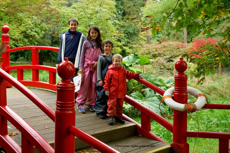 fairy-trail-japanese-bridge-four-children