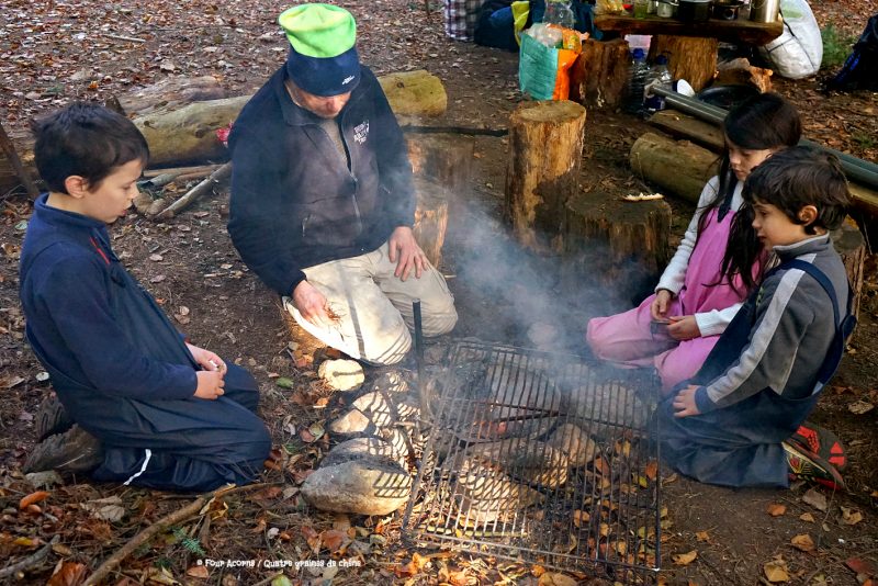 family-camping-campfire-smoke